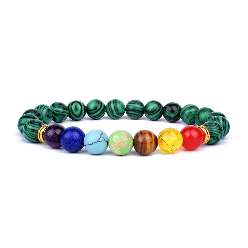 TOP Chakra bracciale equilibrio Buddha Reiki preghiera TAGLIA L 21 CM e XL 23 CM. TANTISSIMI COLORI