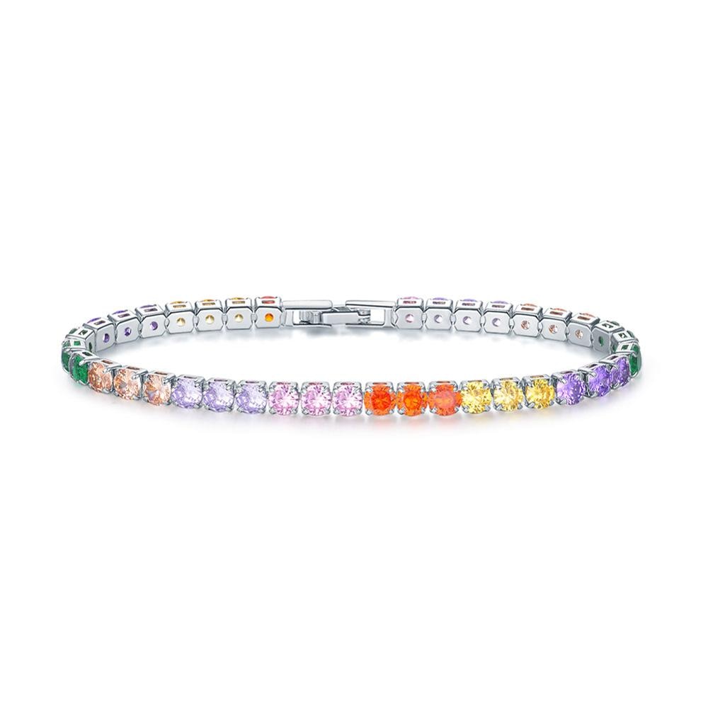 Tennis Bracciale per donna e Uomo in cristallo con diverse varianti e colori. Imperdibili.