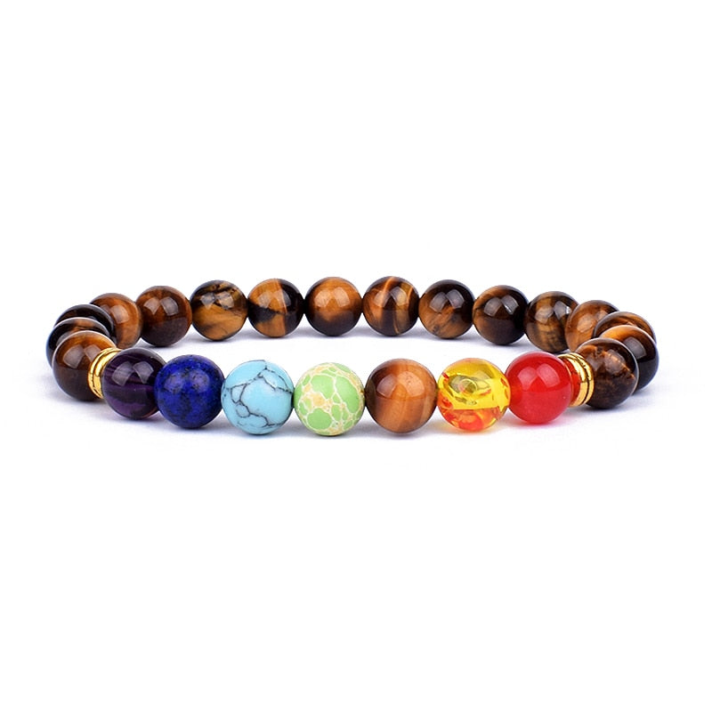 TOP Chakra bracciale equilibrio Buddha Reiki preghiera TAGLIA S 17 CM e M 19 CM.