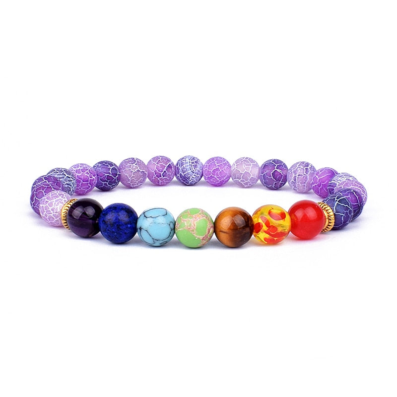 TOP Chakra bracciale equilibrio Buddha Reiki preghiera TAGLIA L 21 CM e XL 23 CM. TANTISSIMI COLORI