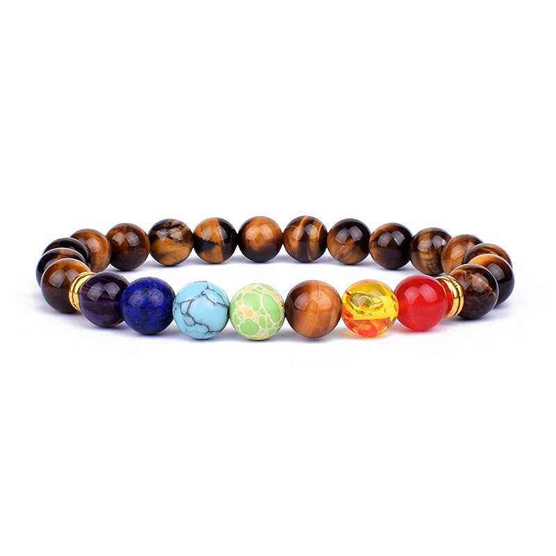 TOP Chakra bracciale equilibrio Buddha Reiki preghiera TAGLIA L 21 CM e XL 23 CM. TANTISSIMI COLORI