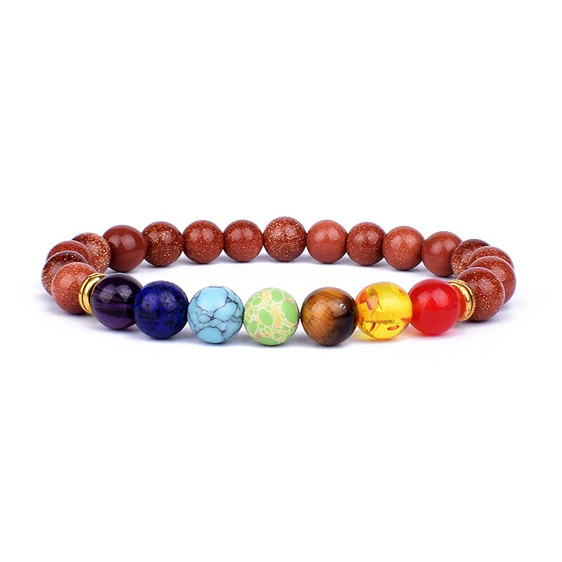 TOP Chakra bracciale equilibrio Buddha Reiki preghiera TAGLIA L 21 CM e XL 23 CM. TANTISSIMI COLORI