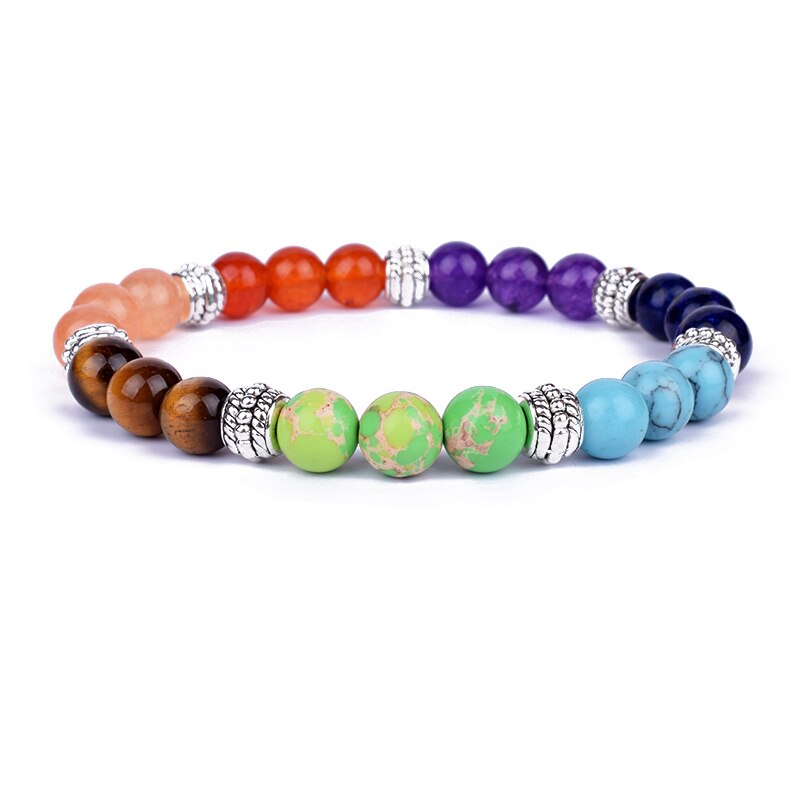 TOP Chakra bracciale equilibrio Buddha Reiki preghiera TAGLIA L 21 CM e XL 23 CM. TANTISSIMI COLORI